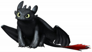 Toothless, the Night Fury dragon, is one of our favorite How to Train Your Dragon characters.