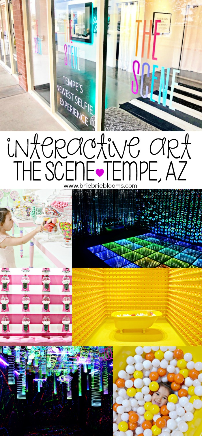 Experience interactive art, the ultimate selfie experience, in Tempe, Arizona at The Scene.