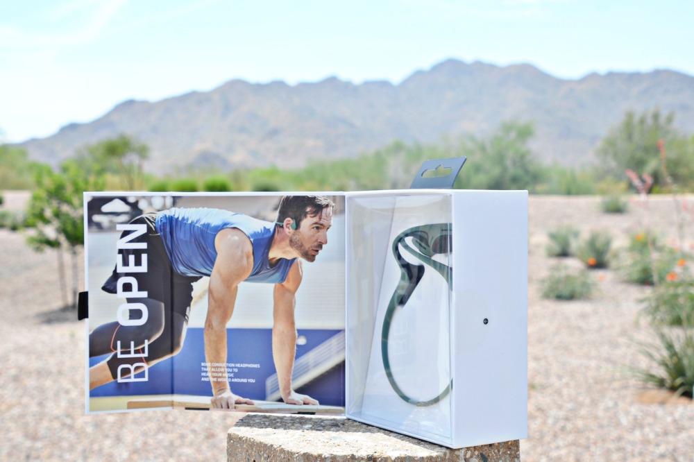 The AfterShokz Trekz Air Tech Bundle is great for giting and comes with a popsocket, portable storage case, power bank for an extra boost on-the-go and a hot/cold tumbler to keep your drink the perfect temperature. 