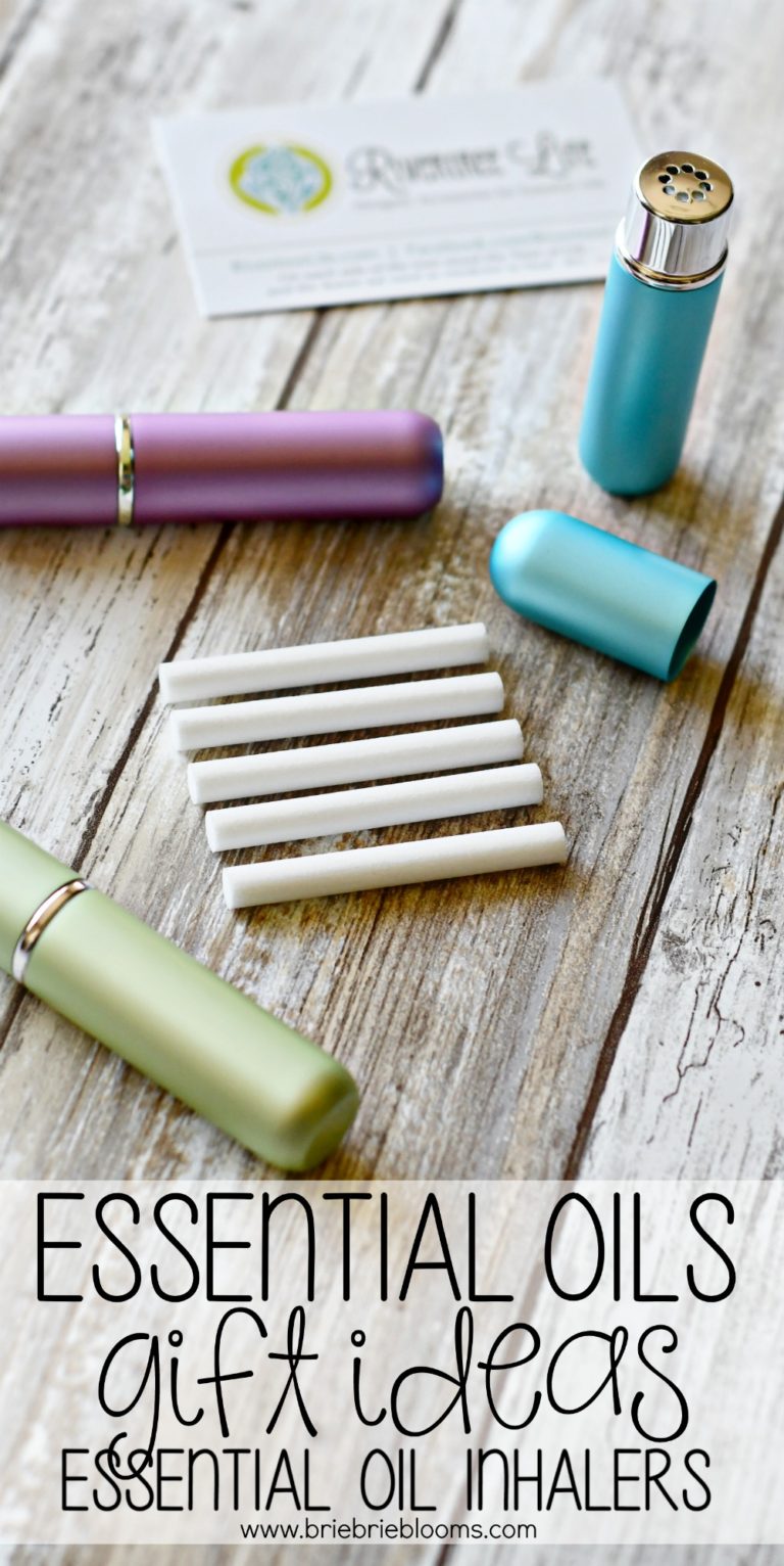 Essential Oils Gift Ideas Essential Oil Inhalers Brie Brie Blooms