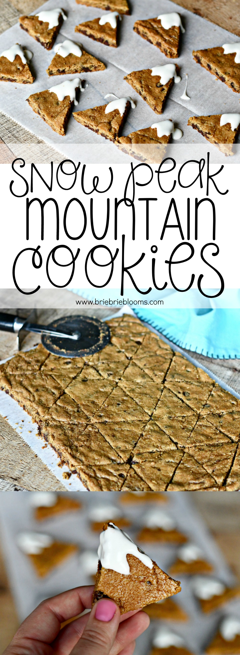 Make these easy snow peak mountain cookies to celebrate Abominable in theaters! The easy cookies are also great for a cookie exchange or winter party.