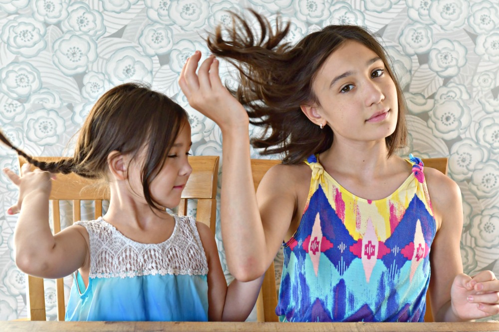 Kids talking about lice is quite the hilarious conversation. My daughters hysterically talked about super lice and what to do if lice is in your classroom.