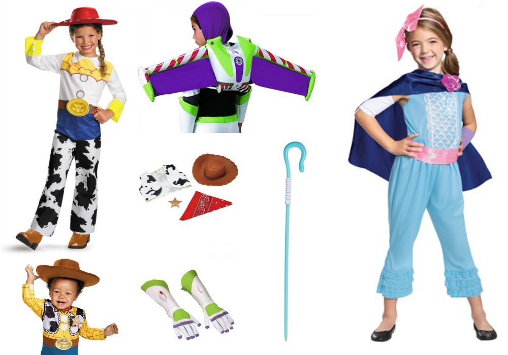 These affordable Toy Story costumes and accessories have free shipping and a discount code in this post!