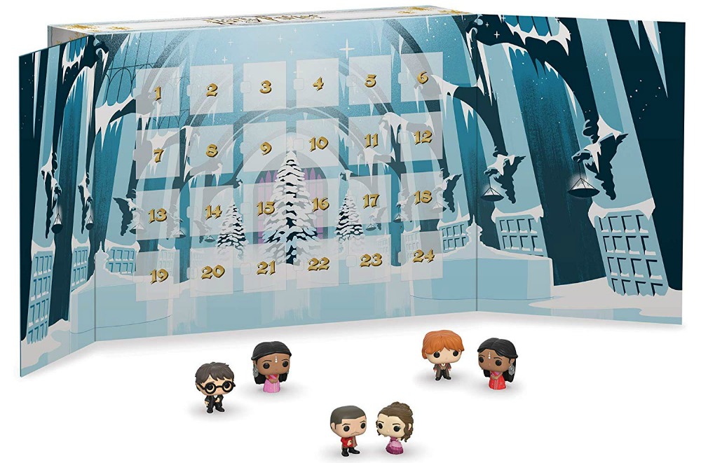 We love the Harry Potter Funko advent calendar available on Amazon Prime with free one-day shipping!