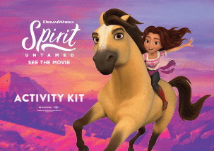 Print the Ultimate Spirit Untamed Activity Kit for fun this summer!